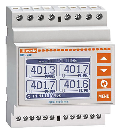 Lovato - DMG300 - Lovato DMG ϵ LCD ʽ๦ܱ DMG300, Ƶʡʡѹ		