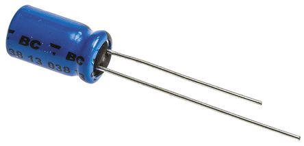 Vishay - MAL203856101E3 - Vishay 038 RSU ϵ 25 V ֱ 100F ͨ  MAL203856101E3, 20%ݲ, +85C		