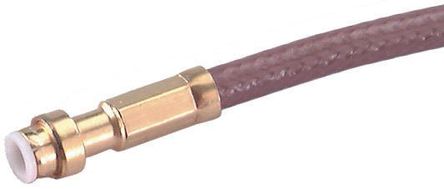 Huber & Suhner - 11_MMBX-50-1-1/111_NE - Huber & Suhner 50 ֱ °װ MMBX , ͷ, ѹӶ˽, 0  6GHz, RG178 B/U, RG196 A/U		