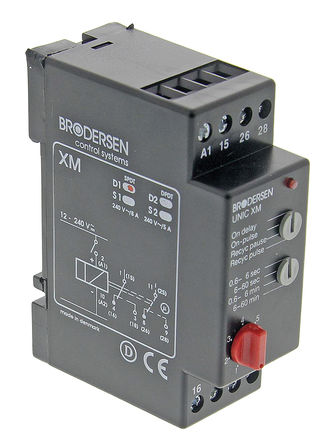 Brodersen Systems - XM-D1 - Brodersen Systems XM-D1 ϵ ๦ ʱ̵ XM-D1/RS, 0.6  С 60, ˫, 1, SPDT, 10.5  265 V /ֱ		