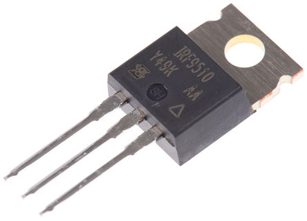Vishay - IRF9510PBF - Vishay Si P MOSFET IRF9510PBF, 4 A, Vds=100 V, 3 TO-220ABװ		