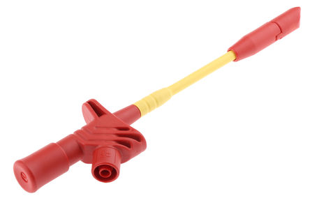 Hirschmann Test & Measurement - 972307101 - Hirschmann Test & Measurement 972307101 10A ɫ ǯ, 1kV ѹ, 4mm̽ͷͲߴ		