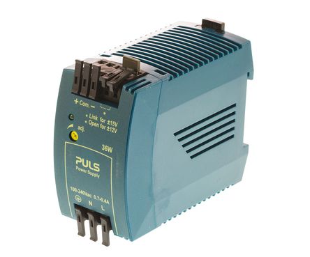 PULS - ML30.106 - PULS 36W 2 ģʽ DIN 尲װԴ ML30.106, 86%Ч, 240V ac, 1.5A, 15V dc		