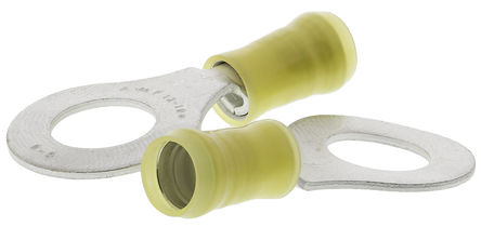 TE Connectivity - 160138 - TE Connectivity PIDG ϵ, ɫ Ե о ѹӶ 160138, M10 ˨, 10.31mmڻֱ, 40.41mmܳ		