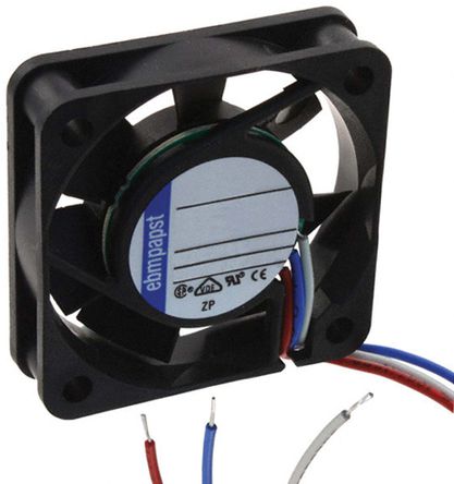 ebm-papst - 405F/2H - ebm-papst 400F ϵ 0.9W 5 V ֱ  405F/2H, 9m3/h, 6000rpm, 40 x 40 x 10mm		