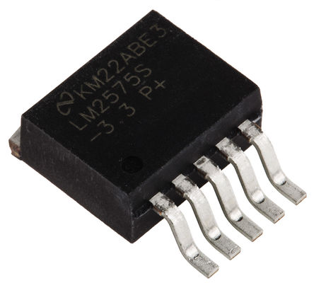 Texas Instruments - LM2575S-3.3/NOPB - Texas Instruments LM2575S-3.3/NOPB ѹ  ѹ, 7  40 V, 1A, 3.3 V, 58 kHz߿Ƶ, 5 TO-263װ		