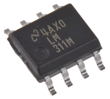Texas Instruments - LM311M/NOPB - Texas Instruments LM311M/NOPB Ƚ, ·缫, 0.2s, ֵԴѹ, 8 SOICװ		
