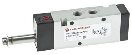 Norgren - V60A611A-A2000 - Norgren 60 ϵ 500L/min G 1/8  /ȵ Ʒ V60A611A-A2000, 尲װ, 3  8bar, -10  +50C		