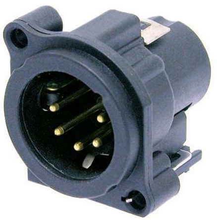 Neutrik - NC5MAV-SW - Neutrik 5· ͷ ͨ XLR  NC5MAV-SW, ƽ, 50 V		