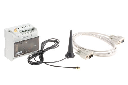 Phoenix Contact - 2313513 - Phoenix Contact 231 ϵ PLC /ģ PSI-MODEM-SMS-REL/6 DI/4DO/AC, 28 V ֱ240 V , 86 x 12.3 x 96 mm		