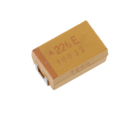 AVX - TPSD226K025R0200 - AVX TPS ϵ 22F 10% SMD  TPSD226K025R0200, 25 V ֱ, 7343-31 װ, 200m ESR, +125C		