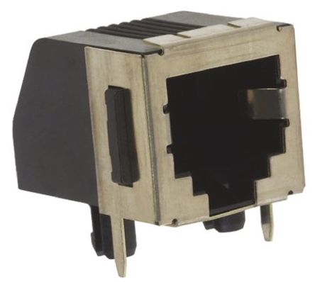 TE Connectivity - 5555140-2 - TE Connectivity 5555140 ϵ 6P· Cat3 ֱ STP ĸ RJ14  5555140-2, PCB װ, ģ黯		