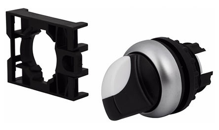 Eaton - M22-WRK4 - Eaton M22 ϵ 4λ IP66 ѡ񿪹 M22-WRK4, 22.5mmֱ		