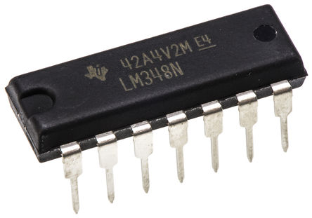 Texas Instruments - LM348N - Texas Instruments LM348N · Ŵ, 1MHz, 14 PDIPװ		