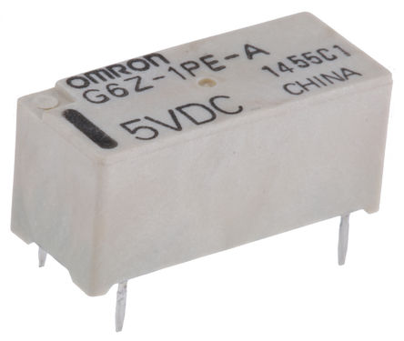 Omron - G6Z-1PE-A DC5 - Omron ˫ PCB Ƶ̵ G6Z-1PE-A DC5, 2.6GHz, 5V dc		