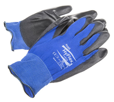 Ansell - HYFLEX 11-618 10 - Ansell HyFlex ϵ 2װ ɫ  ظʹõ 11-618/10, ۰Ϳ, ߴ10 - L		