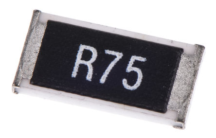 Panasonic - ERJ1TRQFR75U - Panasonic ERJ1T ϵ 1W 750m Ĥ ֵSMD  ERJ1TRQFR75U, 1%, 200ppm/C, 2512 װ		