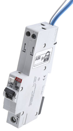 ABB - 2CSR175092R1064 - ABB DS271 ϵ 1+N C סլ RCBO, 2CSR175092R1064, 6A, 10 kA·		