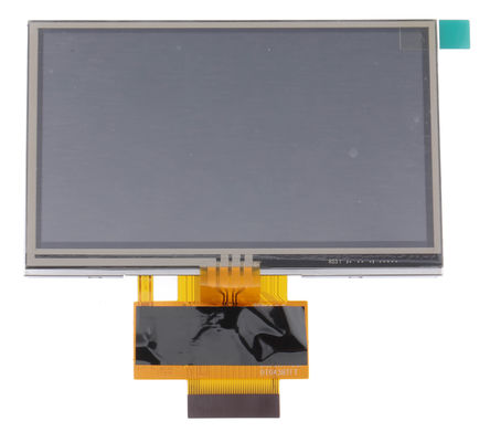 Displaytech - DT043BTFT-TS - Displaytech 4.3in ͸ʽ TFT  TFT LCD ʾģ, 480 x 272pixels ֱ, LED, RGB ӿ		