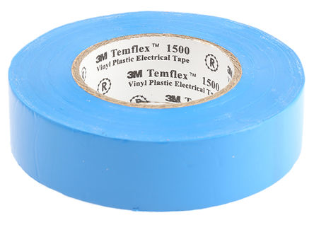 3M - DE-2729-5110-9 - 3M Temflex? 1500 ɫ PVC Ե 80472, 6000Vѹ, 20m x 19mm x 0.15mm		