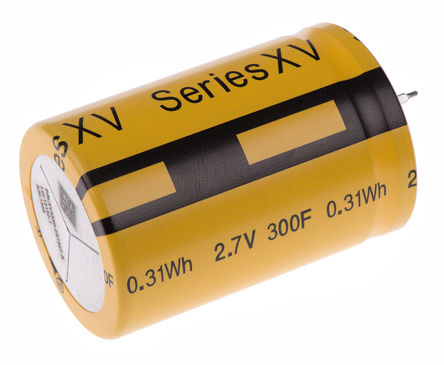 Cooper Bussmann - XV3550-2R7307-R - Cooper Bussmann Supercap XV ϵ 300F 2.7 V  EDLC XV3550-2R7307-R, -5  +10% ݲ		