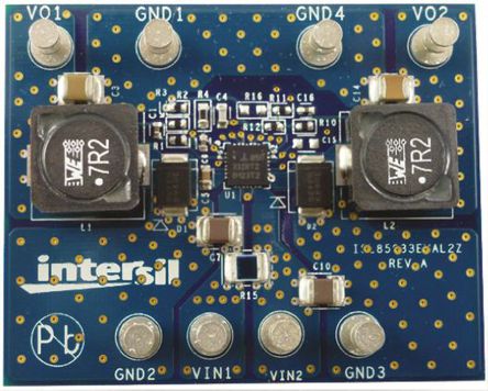 Intersil - ISL85033EVAL2Z - Intersil ISL85033 ѹѹ ԰ ISL85033EVAL2Z		