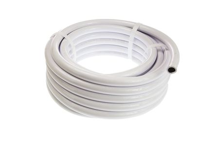 RS Pro - PHR1003/W/10.0/RS - RS Pro PHR1003/W/10.0/RS 10m 16mm⾶ ɫ PVC ǿ Թܵ, 10 bar, 40mm뾶, ʺӦˮ		