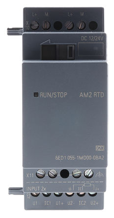 Siemens - 6ED1055-1MD00-0BA2 - Siemens LOGO! 8 ϵ 6ED1055-1MD00-0BA2 չģ, 2 x , 12  24 V ֱ		