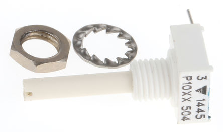 Vishay - P10XXAI504KB30 - Vishay 500k 10%  մɵλ P10XXAI504KB30, 0.13W, 3 mm ֱ, 150ppm/C, 尲װ		