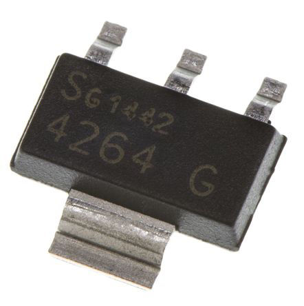 Infineon - TLE4264G - Infineon TLE4264G LDO ѹ, 5 V, 120mA, 2%ȷ, 5.5  45 V, 3 + Tab SOT-223װ		