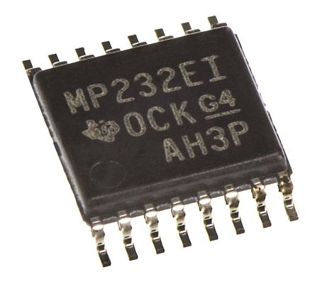 Texas Instruments - MAX3232EIPW - Texas Instruments MAX3232EIPW 250kbps ˫շ, RS-232ӿ, 2-TX 2-RX, 3.3 V5 VԴ, 16 TSSOPװ		