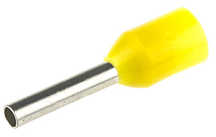 RS Pro - E1008-YELLOW-L - RS Pro ɫ Ե ѹѥȦ E1008-YELLOW-L, 8mm ų, 1.7mm ֱ		