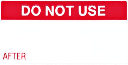 Brady - Y192614 - Brady Y192614 120װ Ԥӡճǩ, 38mm, 15mm		