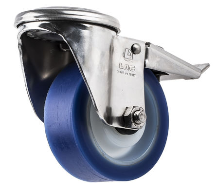 LAG - 35406 FR HC - LAG 100mmֱ ˿ת 35406 FR HC, 250kg, 129mmܸ, PUR̥		