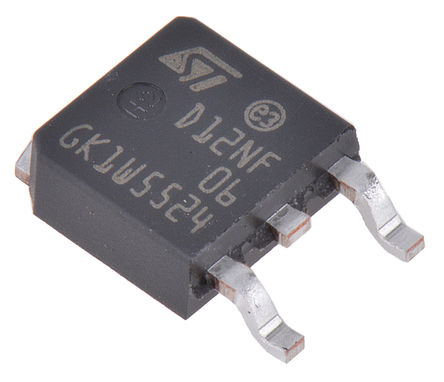 STMicroelectronics - STD12NF06T4 - STMicroelectronics STripFET ϵ Si N MOSFET STD12NF06T4, 12 A, Vds=60 V, 3 TO-252װ		