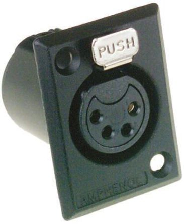 Amphenol - AC4FPZB - Amphenol 4·  尲װ XLR  AC4FPZB, 		