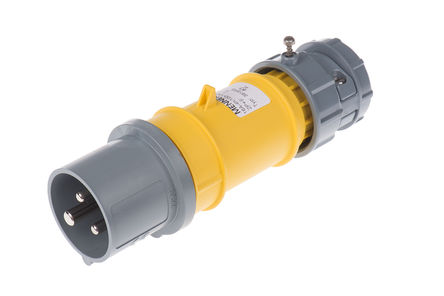 Mennekes - 3918 - Mennekes PowerTOP ϵ ɫ 3P ҵԴ °װ ͷ 3918, 16A, 110 V, IP44		