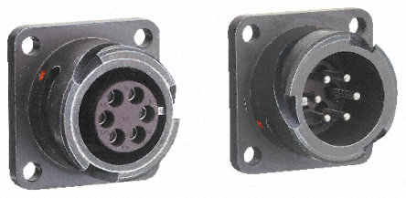 Amphenol - 97B-3100A16S-1P - Amphenol 7· ڹʽ    97B-3100A16S-1P, о, ǳߴ16S, MIL-DTL-5015		