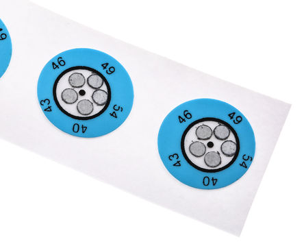 RS Pro - 05CTHERNG1DP - RS Pro 40C  54C 5 Բ ¶ͱǩ 05CTHERNG1DP, 14 (Dia.)mm		