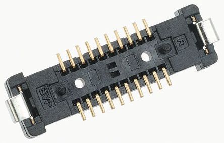 JAE - KX15-20KLNLE - JAE KX ϵ 20· 0.8mmھ (2) ֱ PCB  KX15-20KLDLE, Ӷ˽, 500mA		