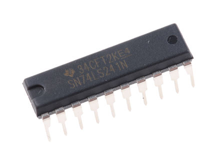 Texas Instruments - SN74LS241N - Texas Instruments SN74LS241N LS ϵ 8λ ̬ Ƿ ·, 20 PDIPװ		