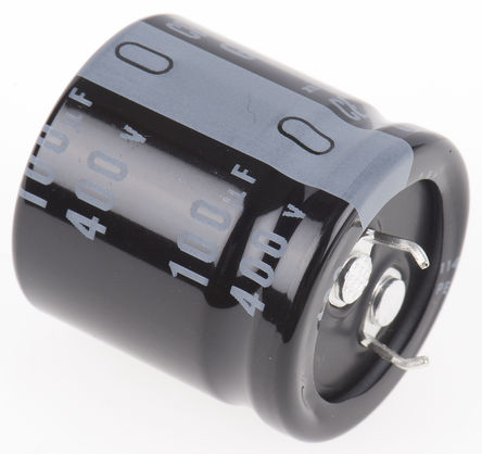 Nichicon - LGU2G101MELA - Nichicon GU ϵ 400 V ֱ 100F ͨ  LGU2G101MELA, 20%ݲ, +105C		