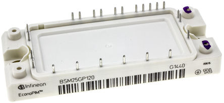 Infineon - BSM25GP120 - Infineon BSM25GP120 Nͨ IGBT ģ, 3 Ž, 45 A, Vce=1200 V, 24 ECONO2װ		