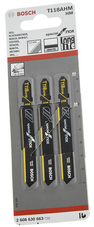 Bosch - 2608630663 - Bosch T118AHM T ͸ ˫ ⵶Ƭ׼ 2608630663, 50mmи, 1.1mmݼ		