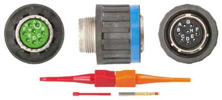 Souriau - EN3645M6CN08FN - Souriau EN3645 ϵ 8· °װ   ͷ EN3645M6CN08FN, ĸо, ǳߴ13, MIL-DTL-38999		