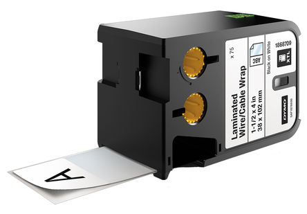 DYMO XTL - 1868709 - DYMO XTL 75װ ׵׺ ճ̶ ±ʶ 1868709, 38 mm		