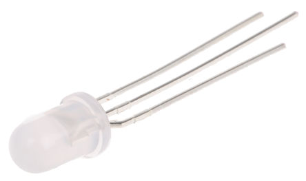 Kingbright - L-59GYW - Kingbright Bi-Colour ϵ ˫ɫ ɫ/ɫ LED L-59GYW, 50 mcd, 60 ӽ, 3  5mm (T-1 3/4) ͨ		