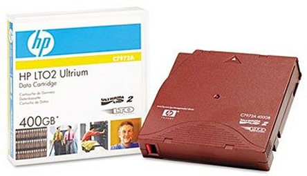 Hewlett Packard - C7972A - Hewlett Packard 200 GB LTO-2 Ŵ		