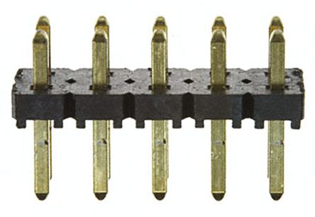 Samtec - TLW-105-05-G-D - Samtec TLW Flex Stack ϵ 10· 2.54mmھ (2) ֱ Ź TLW-105-05-G-D, Ӷ˽, 3A, ͨ		