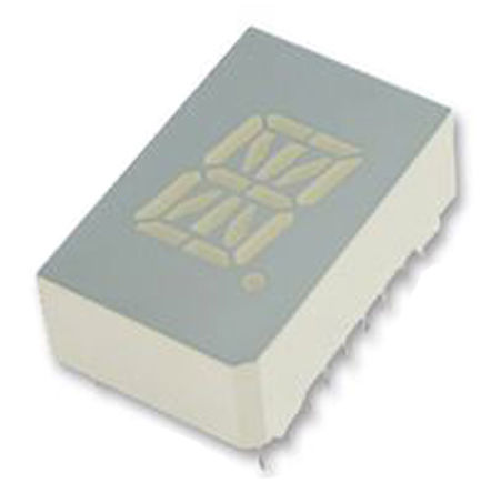 Kingbright - PSC05-12SYKWA - Kingbright 1ַ ĸ  ɫ LED ʾ PSC05-12SYKWA, 160 mcd, ҲС, 12.7mmַ, ͨװװ		